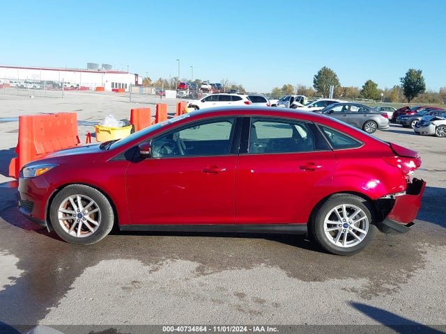 2015 Ford Focus Se მანქანა იყიდება აუქციონზე, vin: 1FADP3F21FL287398, აუქციონის ნომერი: 40734864