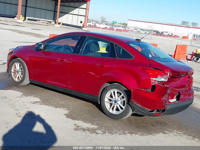 2015 Ford Focus Se მანქანა იყიდება აუქციონზე, vin: 1FADP3F21FL287398, აუქციონის ნომერი: 40734864