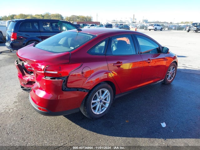 2015 Ford Focus Se მანქანა იყიდება აუქციონზე, vin: 1FADP3F21FL287398, აუქციონის ნომერი: 40734864