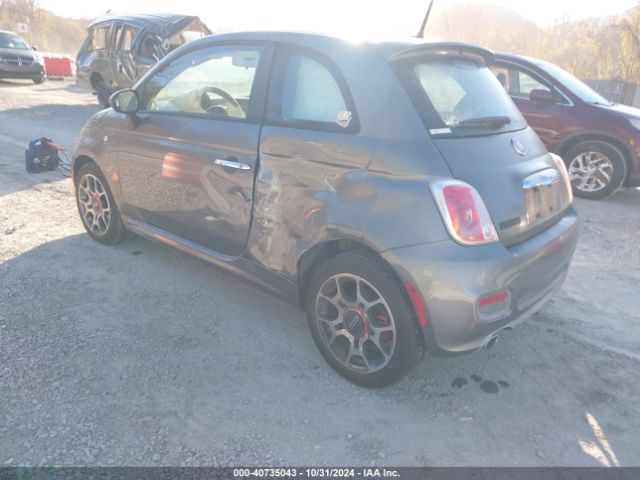 2012 FIAT 500 3C3CFFBR2CT119481 Photo 2