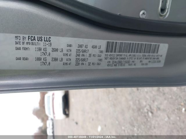 3C4NJDBB2LT156363 Jeep Compass Latitude 4x4