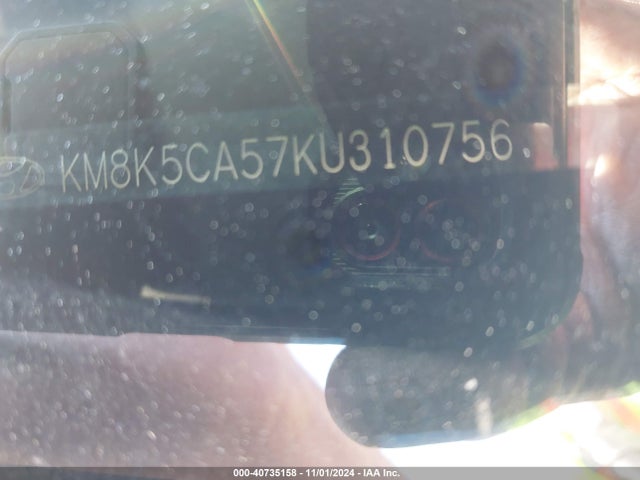 KM8K5CA57KU310756 Hyundai Kona Iron Man