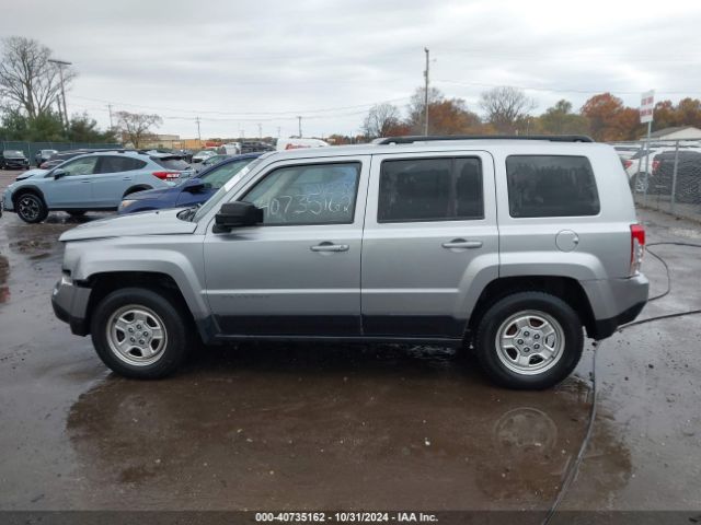 1C4NJPBB3HD103816 Jeep Patriot Sport Fwd