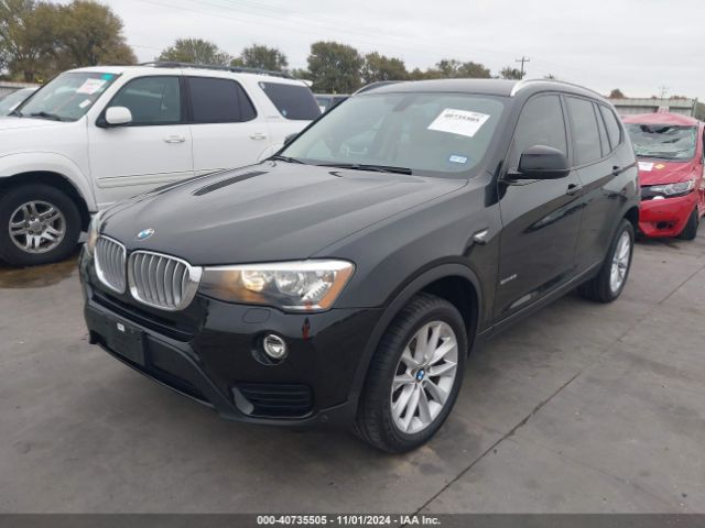 5UXWZ7C59G0R32528 BMW X3 Sdrive28i