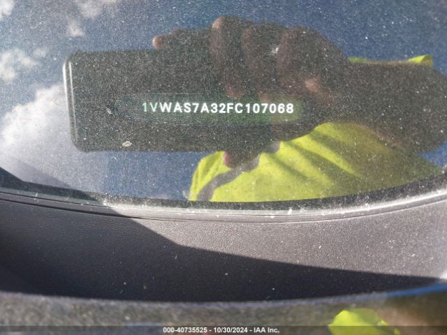 1VWAS7A32FC107068 Volkswagen Passat 1.8t Limited Edition