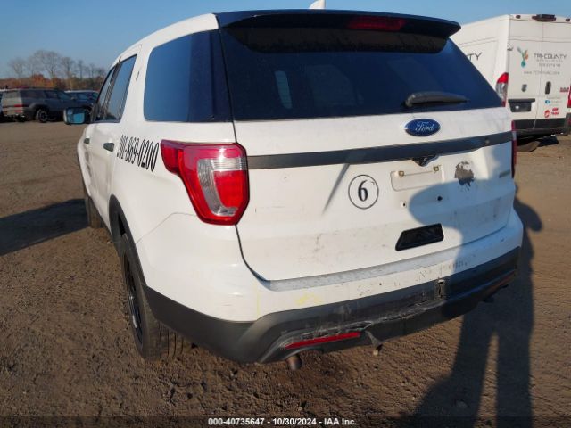 1FM5K8AT0GGD32380 Ford Utility Police Interceptor