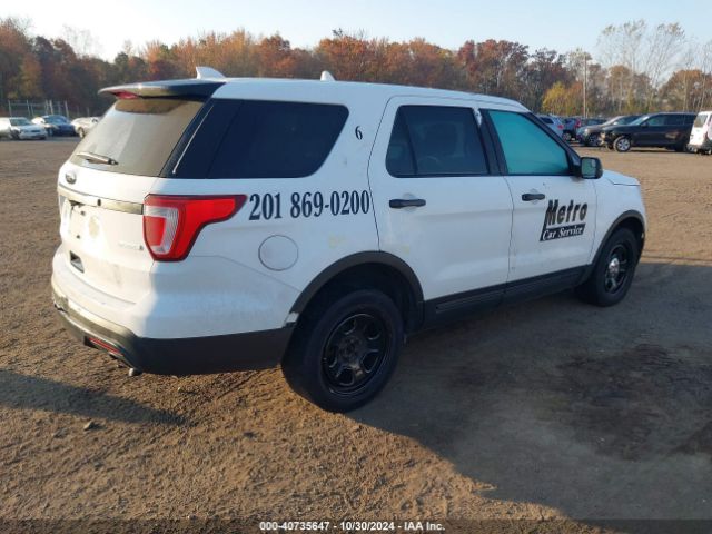1FM5K8AT0GGD32380 Ford Utility Police Interceptor