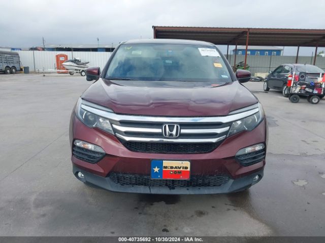 5FNYF6H5XJB047866 Honda Pilot Ex-l
