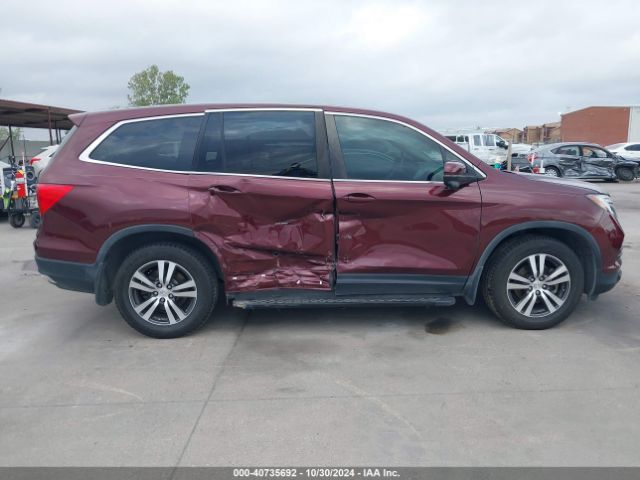 5FNYF6H5XJB047866 Honda Pilot Ex-l