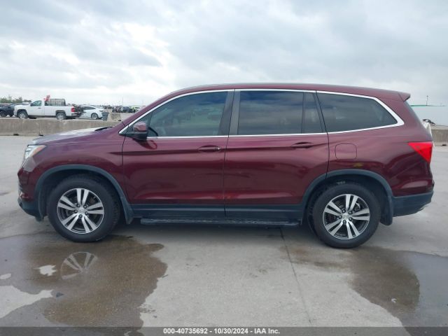 5FNYF6H5XJB047866 Honda Pilot Ex-l
