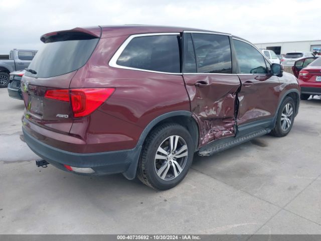 5FNYF6H5XJB047866 Honda Pilot Ex-l