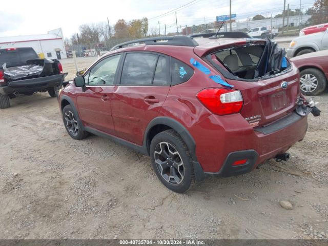 JF2GPAKC3E8270891 Subaru Xv Crosstrek 2.0i Limited