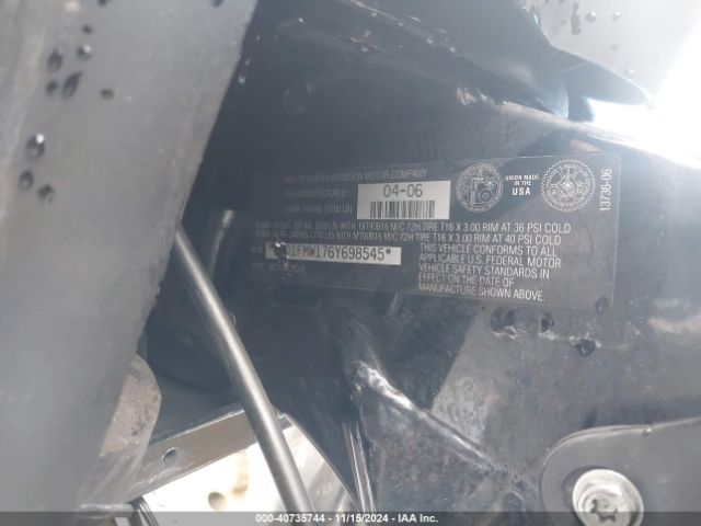 2006 HARLEY-DAVIDSON FLHTPI 1HD1FMW176Y698545 Photo 9