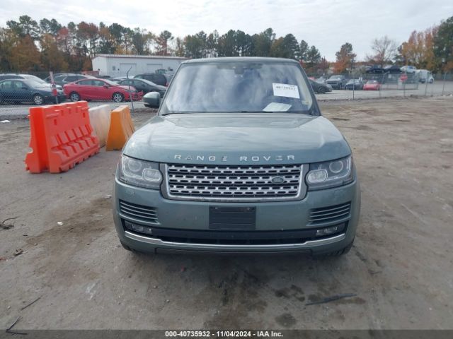 SALGS2FKXHA357391 Land Rover Range Rover 3.0l V6 Turbocharged Diesel Hse Td6
