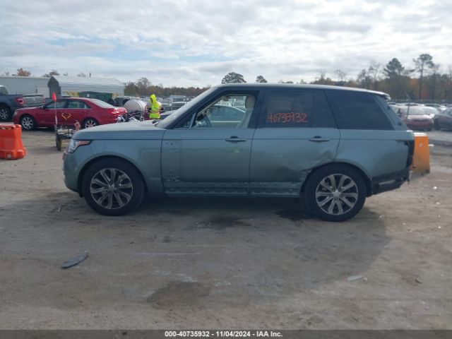 SALGS2FKXHA357391 Land Rover Range Rover 3.0l V6 Turbocharged Diesel Hse Td6