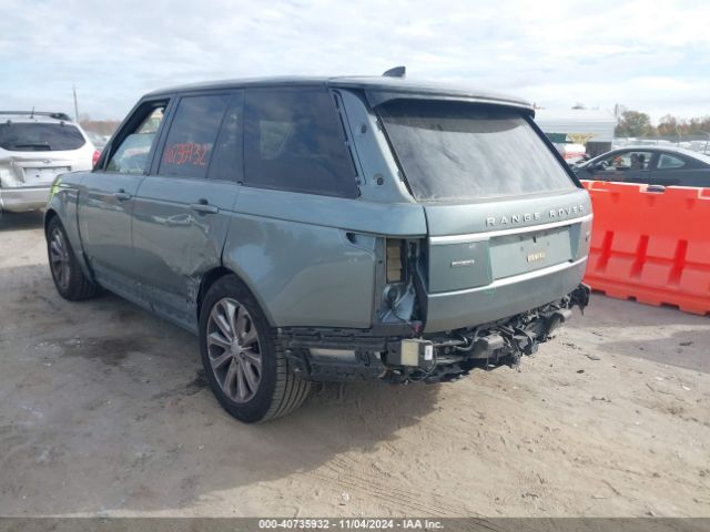 SALGS2FKXHA357391 Land Rover Range Rover 3.0l V6 Turbocharged Diesel Hse Td6
