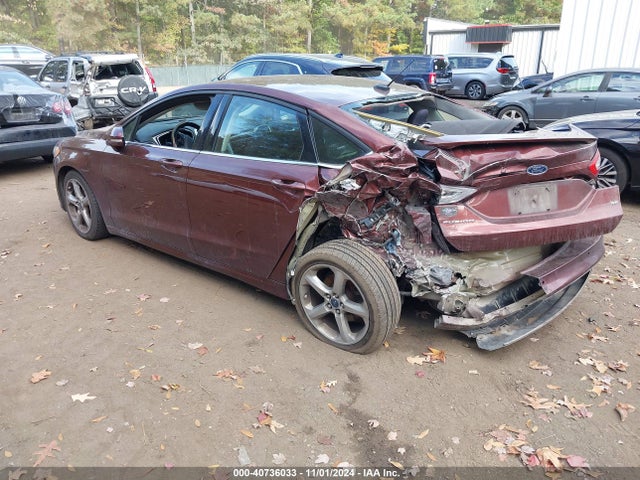 Ford FUSION SE 2016 3FA6P0H71GR349384 Image 3