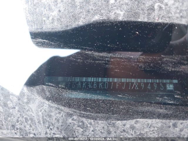 5GAKVBKD1FJ189493 Buick Enclave Leather