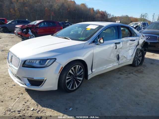 3LN6L5F96HR663603 Lincoln Mkz Reserve