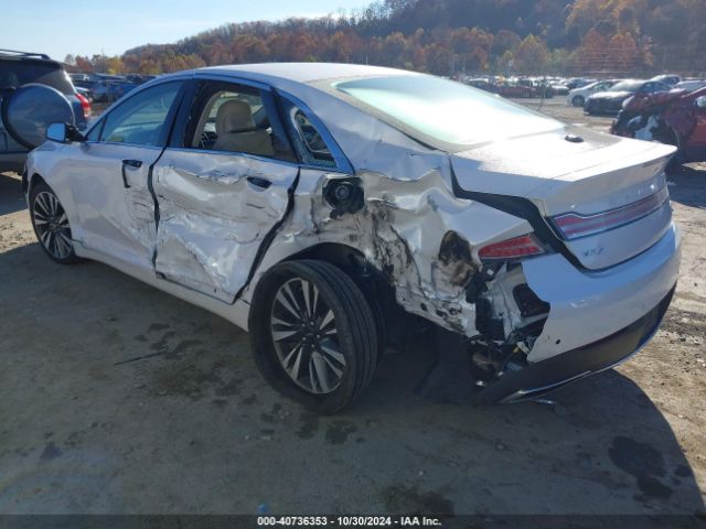 3LN6L5F96HR663603 Lincoln Mkz Reserve