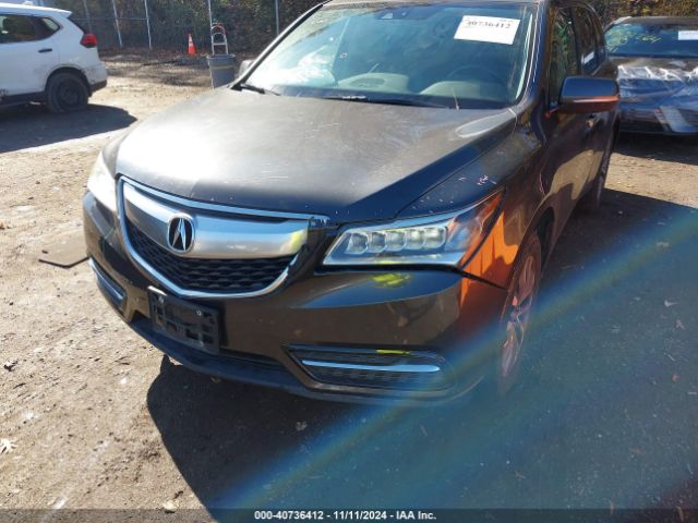 5FRYD3H43EB004034 Acura Mdx Technology Package