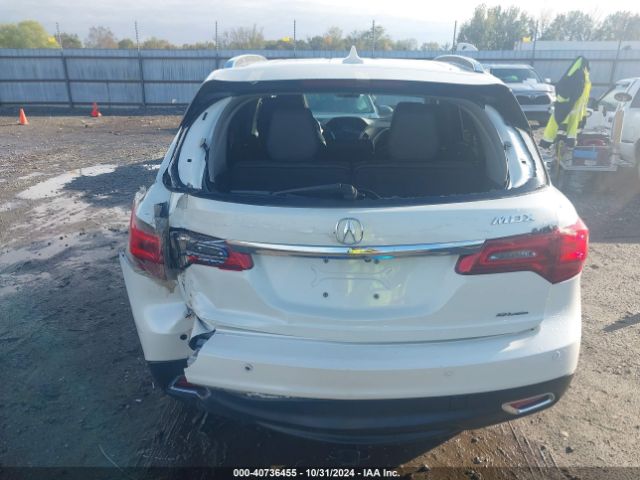 5FRYD4H9XGB056362 Acura Mdx Advance   Entertainment Packages/advance Package