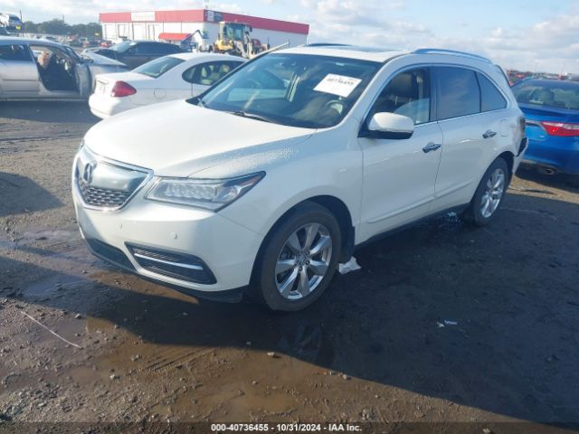 5FRYD4H9XGB056362 Acura Mdx Advance   Entertainment Packages/advance Package