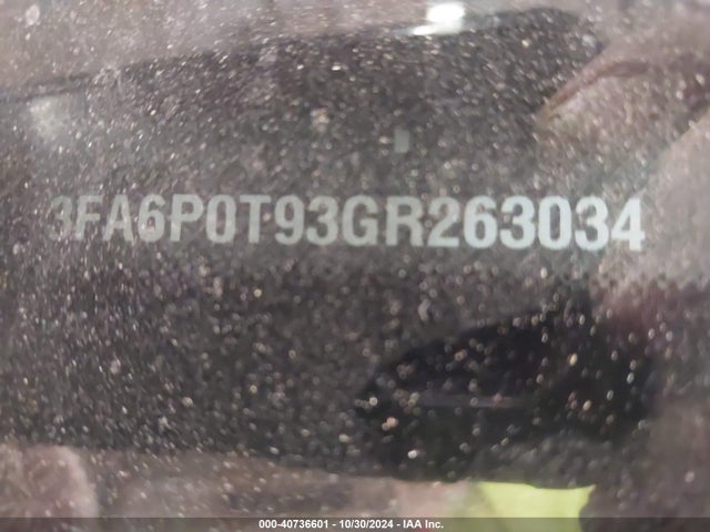 Ford FUSION SE 2016 3FA6P0T93GR263034 Image 9