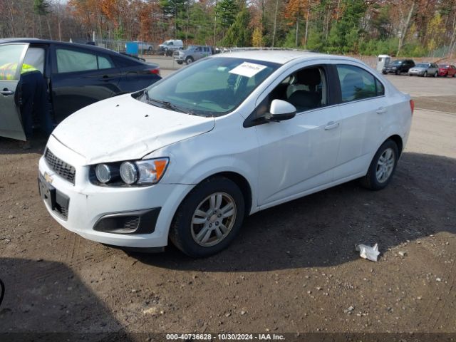 1G1JC5SHXF4106591 Chevrolet Sonic Lt Auto