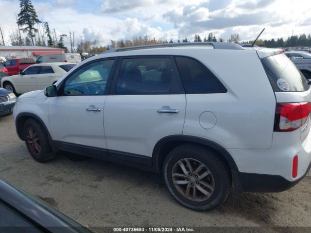 5XYKT4A63FG627739 KIA SORENTO LX