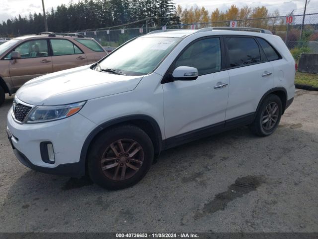 5XYKT4A63FG627739 KIA SORENTO LX