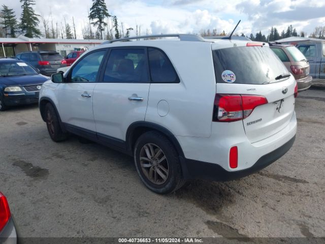 5XYKT4A63FG627739 KIA SORENTO LX