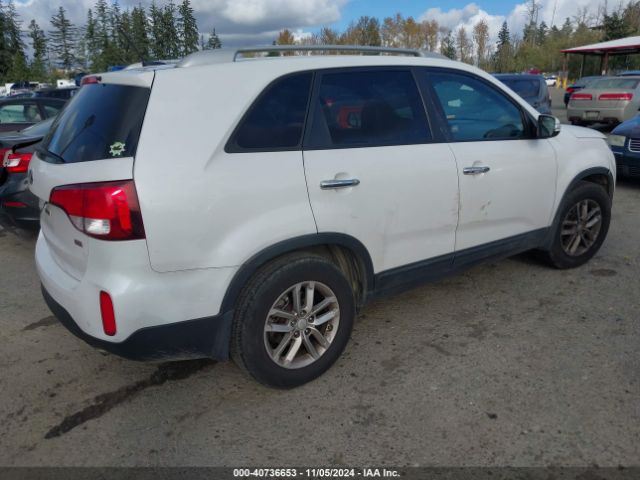 5XYKT4A63FG627739 KIA SORENTO LX