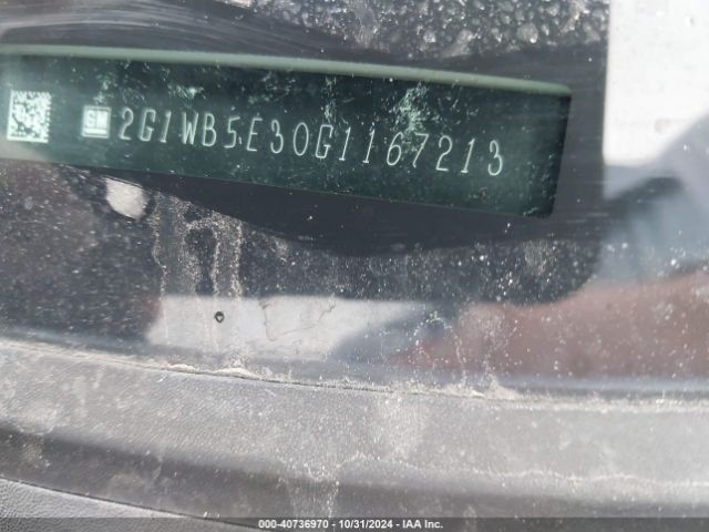2G1WB5E30G1167213 Chevrolet Impala Limited Lt