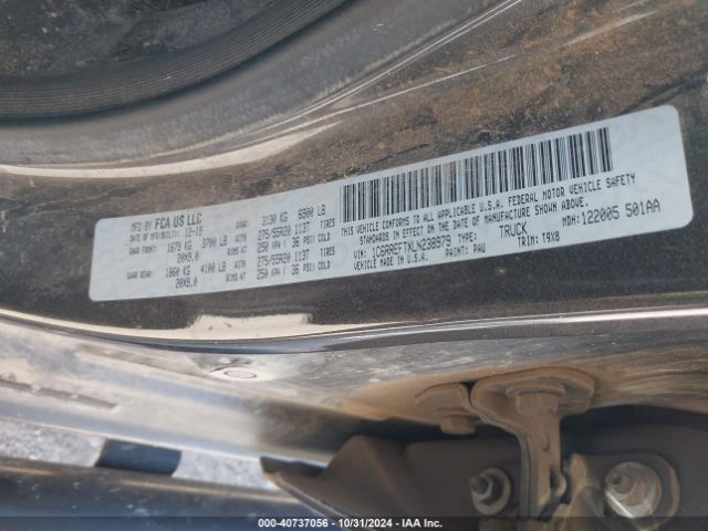 1C6RREFTXLN238979 RAM 1500