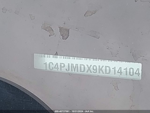 1C4PJMDX9KD141042 Jeep Cherokee Limited 4x4