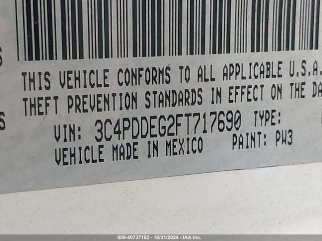 3C4PDDEG2FT717690 Dodge Journey R/t