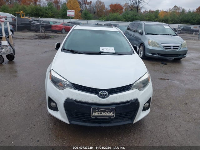 Toyota Corolla S W/special Edition Pkg 2016 2T1BURHE8GC511392 Image 12
