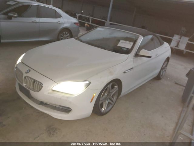 2013 BMW 650I WBAYP9C52DDW21455 Photo 1