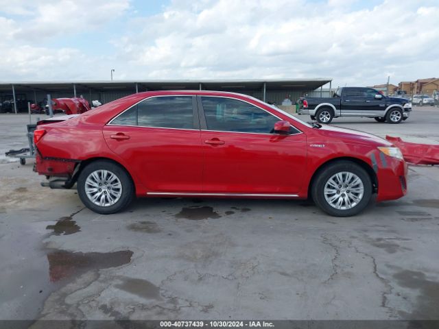 4T1BD1FK0EU138144 Toyota Camry Hybrid Le