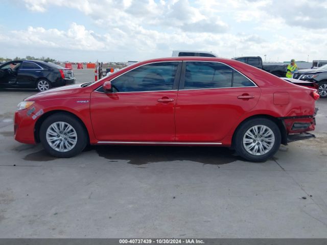 4T1BD1FK0EU138144 Toyota Camry Hybrid Le