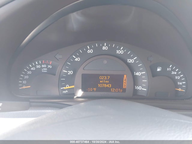 2001 Mercedes-benz C 320 მანქანა იყიდება აუქციონზე, vin: WDBRF64J41F062283, აუქციონის ნომერი: 40737464