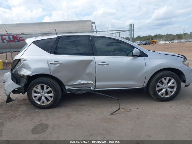 JN8AZ1MU9EW410589 Nissan MURANO S