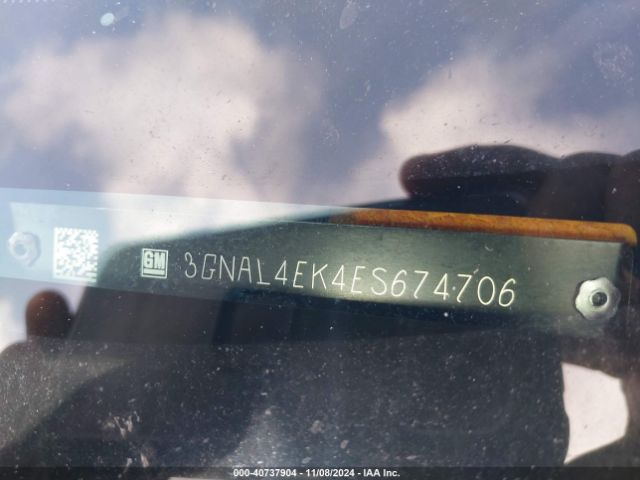 3GNAL4EK4ES674706 Chevrolet Captiva Sport Ltz