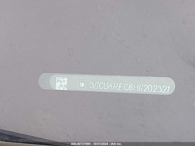 3GCUKREC6HG202321 Chevrolet Silverado 1500 1lt