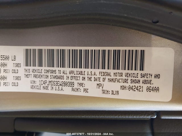 Jeep Cherokee Limited 2014 1C4PJMDS3EW280399 Image 9