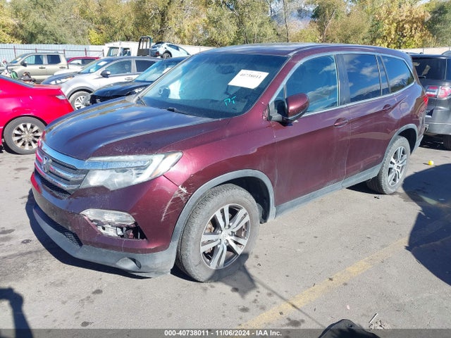 Honda Pilot Ex-l 2016 5FNYF6H51GB082613 Image 2