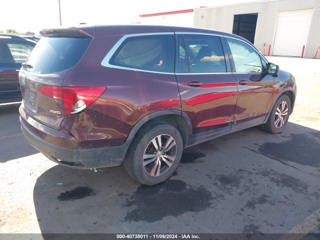 Honda Pilot Ex-l 2016 5FNYF6H51GB082613 Image 4