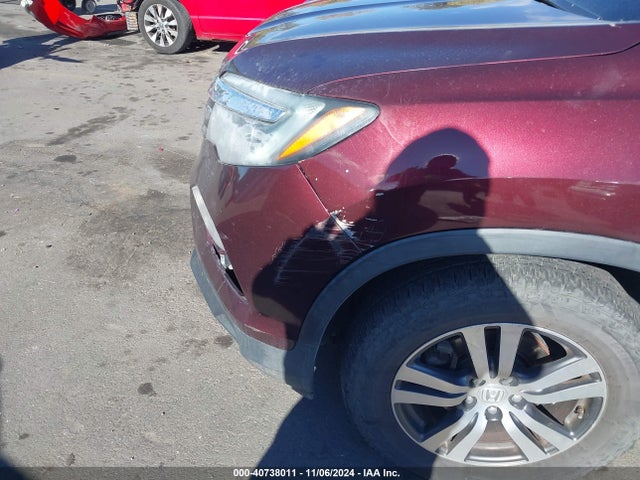 Honda Pilot Ex-l 2016 5FNYF6H51GB082613 Image 6
