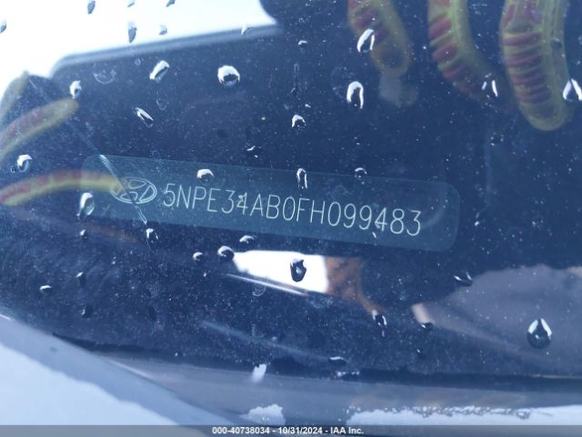 5NPE34AB0FH099483 Hyundai Sonata Sport 2.0t